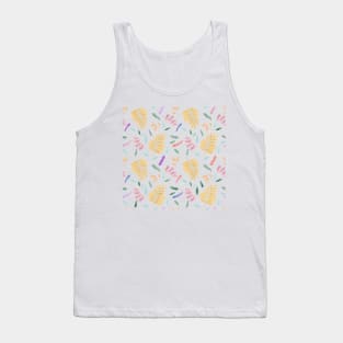 Tropical Leaves Pattern 1 Tank Top